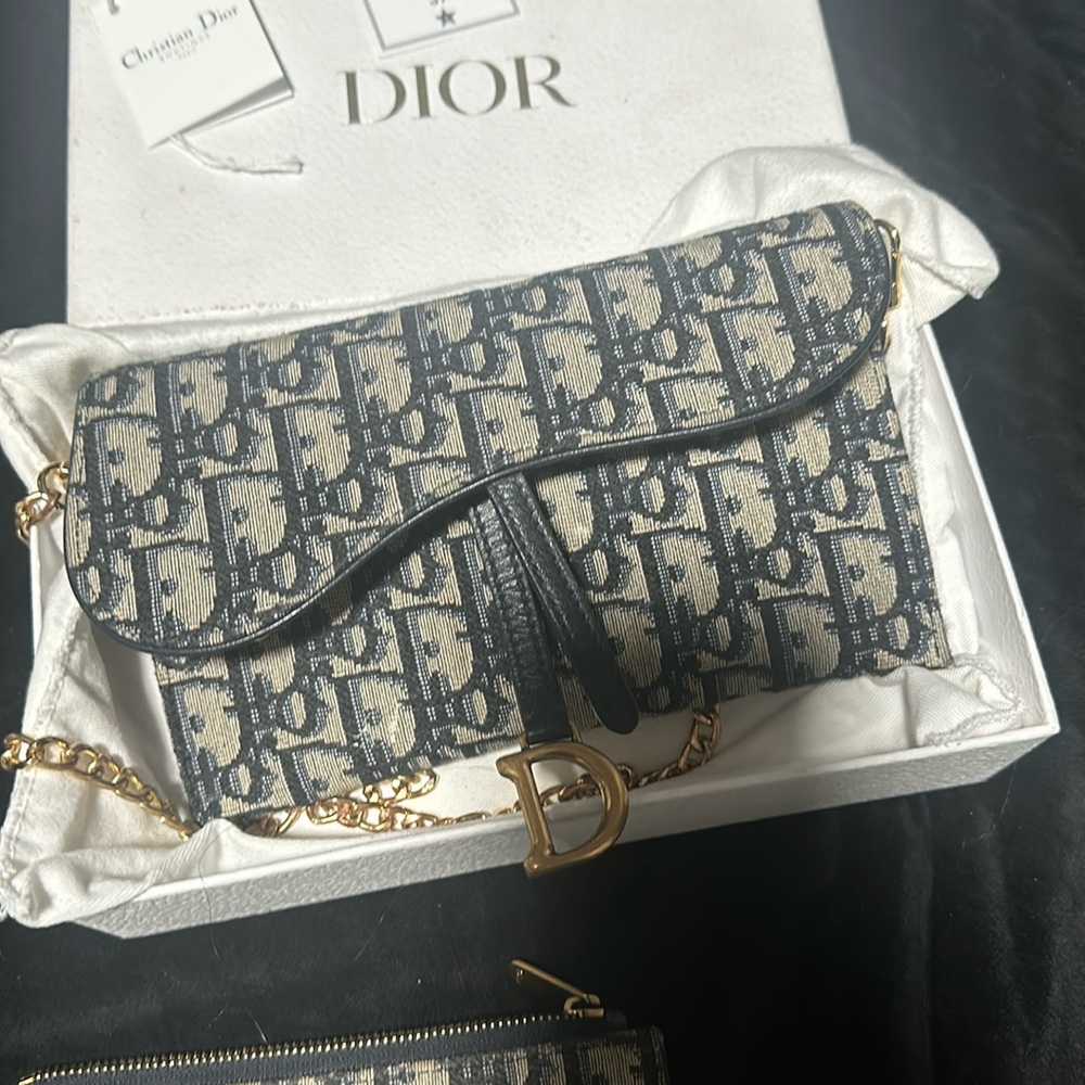 DIOR SADDLE WALLET 🌟